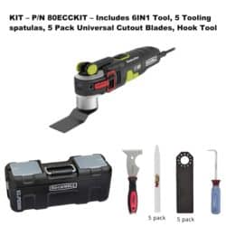 F80 Kit Premium Caulking Removal Tools & Accessories