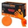 Outrageous Orange Nitrile Gloves - Cases of 100/Box Sizes S, M, L, XL, XXL